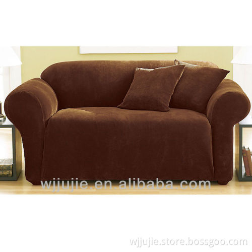 Stretch suede fitted covers for sofas